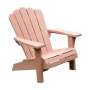 Modern Poly Classic Adirondack Chair Plastic Wood Folding Chair