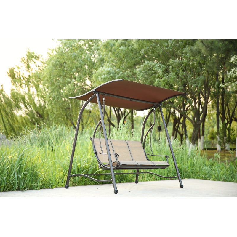 YOHO Hot Sale wholesale Outdoor patio swings garden hanging chair leisure kids swing hanging chair with canopy