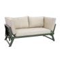 Aluminum Frame Furniture Outdoor Patio Multi-function Sofa Set with  outdoor lounger, bench, daybed function