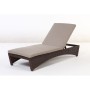 Sun Bed Unique Day Bed with Canopy Wicker Garden Patio Round Rattan Sunbed Outdoor Sun Lounger Outdoor Furniture Modern T/T, L/C