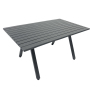Modern Style  Plastic White Table Wooden Table For Dining Outdoor Garden Table