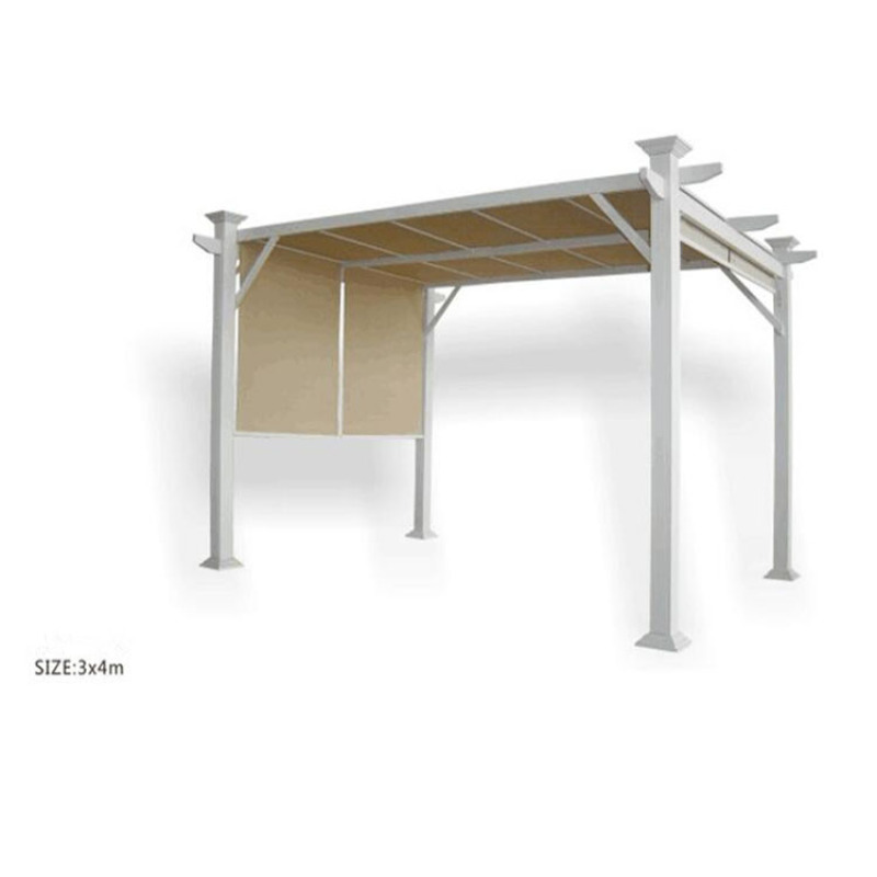Outdoor garden movable type pergola sunshade pavilion gazebo tent