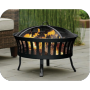 YOHO backyard metal fire pits portable large fire pits outdoor for camping
