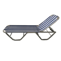 Wholesale beach chair outdoor lounge modern chair alu comfortable folding deck chair