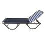 Wholesale beach chair outdoor lounge modern chair alu comfortable folding deck chair