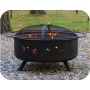 Wholesale Outdoor Patio Steel metal Outdoor Moon and Star Fire Pit with poker