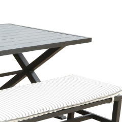 Yoho wholesale  luxury dining table set restaurant chairs and tables set dining table a set