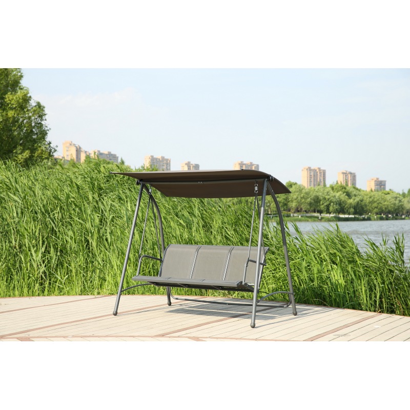 YOHO Hot Sale wholesale Outdoor patio swings garden hanging chair leisure kids swing hanging chair with canopy
