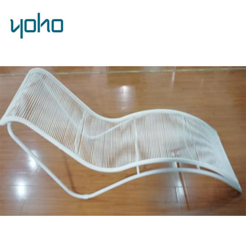 YOHO Rattan sun lounger chair portable beach lounge chairs