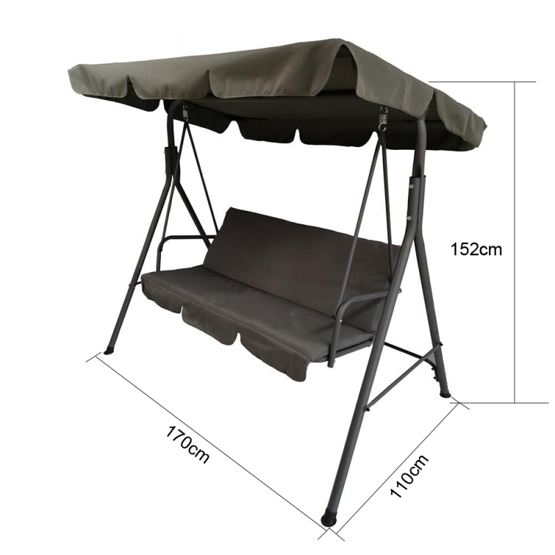 Double seat outdoor patio royal garden patio furniture sankheda swing furniture furniture for adult