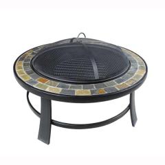 Yoho wholesale Outdoor BBQ Wood Burning Fire Pit Bowl Customized Square Table Fire Fit