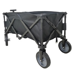 Outdoor Garden Patio Leisure Foldable Beach Camping  Wagon Easy to carry and large storage space Cart