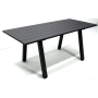 Modern White Plastic Dining Table Wooden Plastic  Table For Dining With High Quality