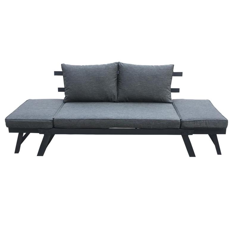 YOHO Hot Modern Aluminum Furniture Multi-fuction European Style Adjustable Garden Outdoor Leisure Patio Sofa