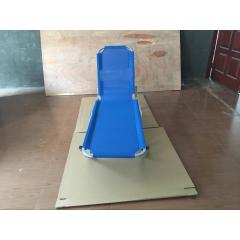 YOHO Wholesale Hot Sale Poolside Beach Modern Chaise Sun Lounger sunbed Outdoor with Adjustable Backrest