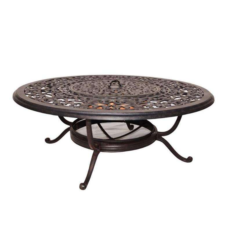 Outdoor Indoor Cast Aluminum Luxury Dining Table Streaching garden extend dining  table