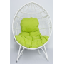 Wholesale Custom Leisure Egg Chair Swing With Seat Cushion Single Swing Wicker