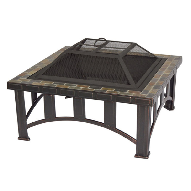 Yoho Metal Outdoor Fire Pit Wholesale Charcoal BBQ Grill Outdoor Backyard Patio Fire Pit