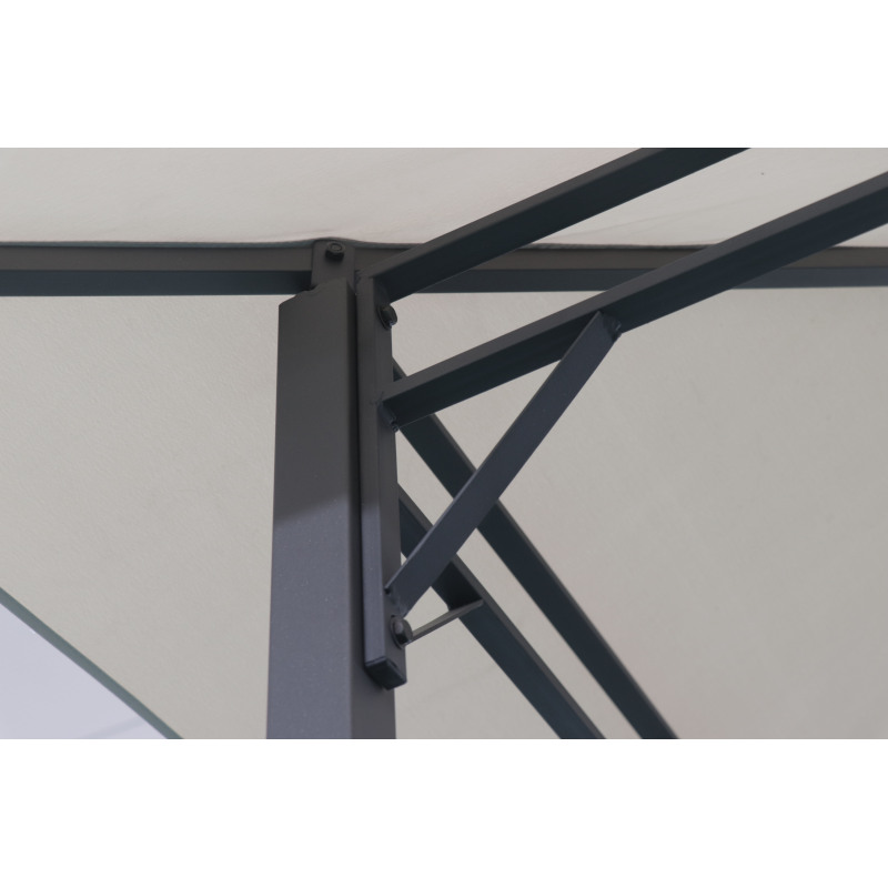 10x12ft aluminum frame party gazebo with mesh and curtain iron gazebo frame