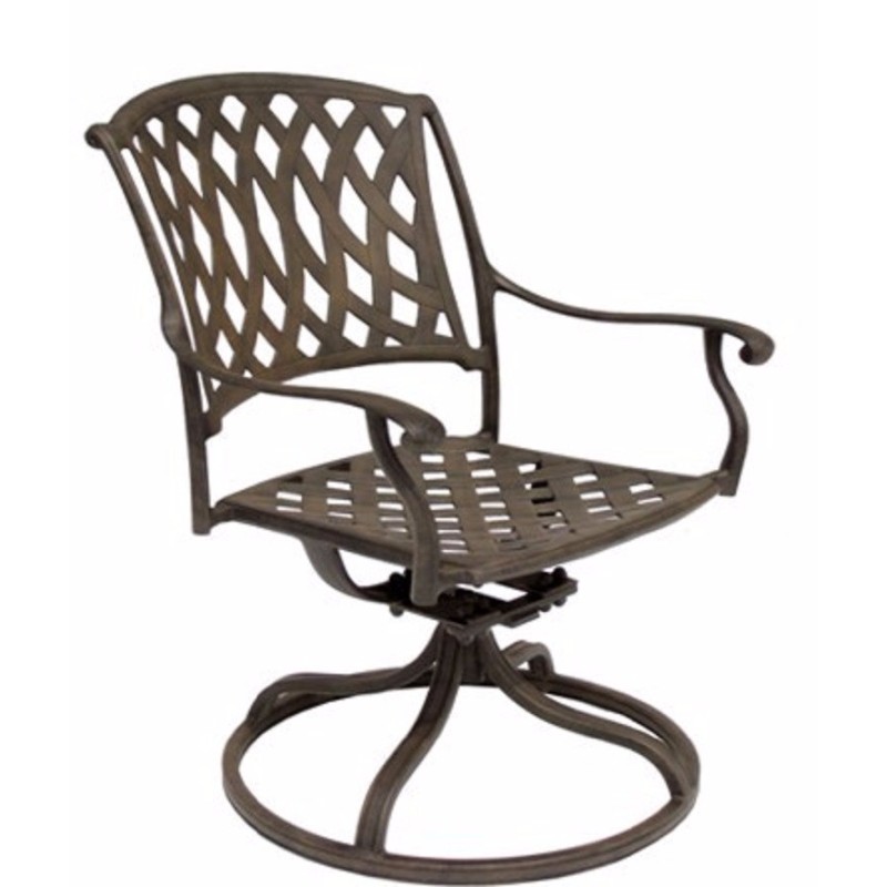 Outdoor All-Weather Hot Sale Beautiful Cast Aluminium Patio Garden Furniture Dining Chair