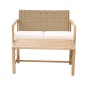 Yoho 4pcs  Outdoor Furniture Garden Patio Iron Frame Platform Lounges Garden Set