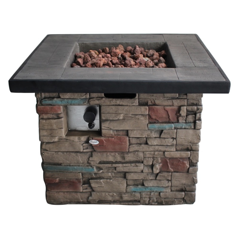 New Design Outdoor   Indoor  Fire Pit Table rectangle gas fire pit for garden