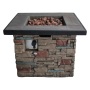 New Design Outdoor   Indoor  Fire Pit Table rectangle gas fire pit for garden