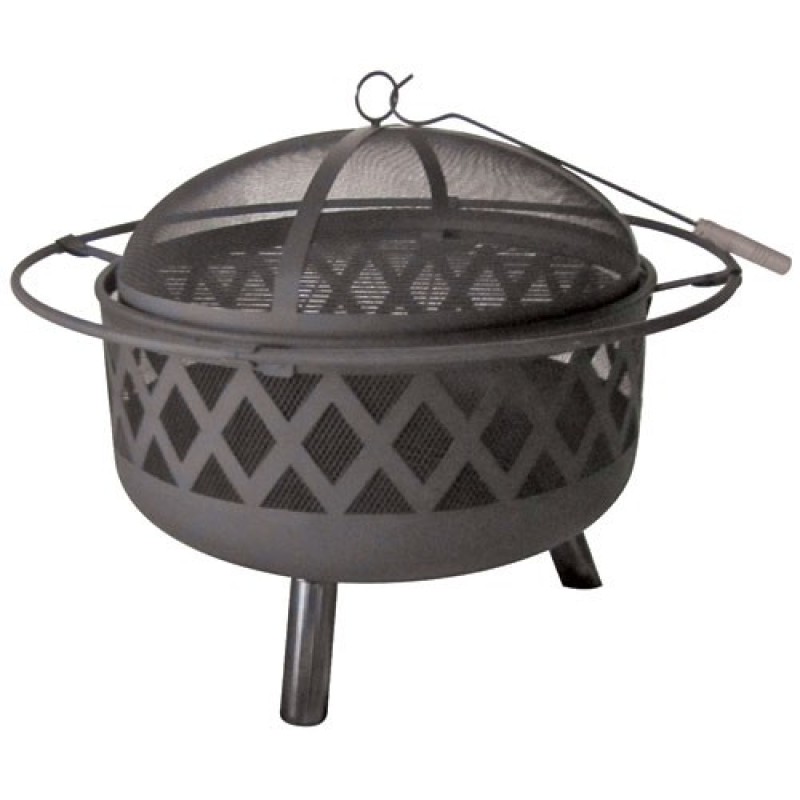 Garden yard portable fire bowl pot fireplace furniture Patio outdoor fire pit with BBQ Grill for camping