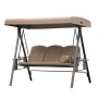 Yoho Rattan New Design 3 Persons Swing Chair Furniture Outdoor Garden Patio Swings with Canopy