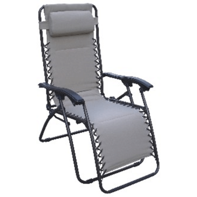 New outdoor  grey folding large padded zero gravity chair reclining rocking chairs