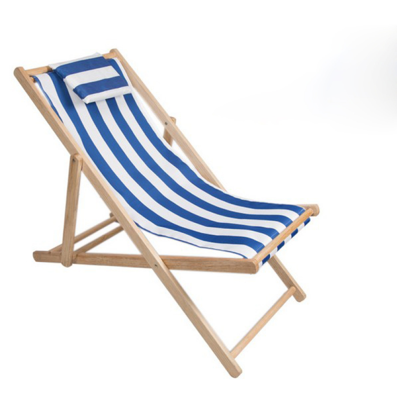 YOHO High Quality Outdoor Deck chair Wholesale folding chaise lounge Garden bistro Patio wood lounge beach chairs deck chair