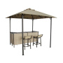 Commercial Metal Gazebo Hard top Patio Garden Party Wedding BBQ Metal grill tent with Canopy