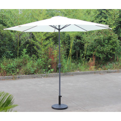 Outdoor patio sun umbrella parasol aluminium resort umbrella beach umbrella frame