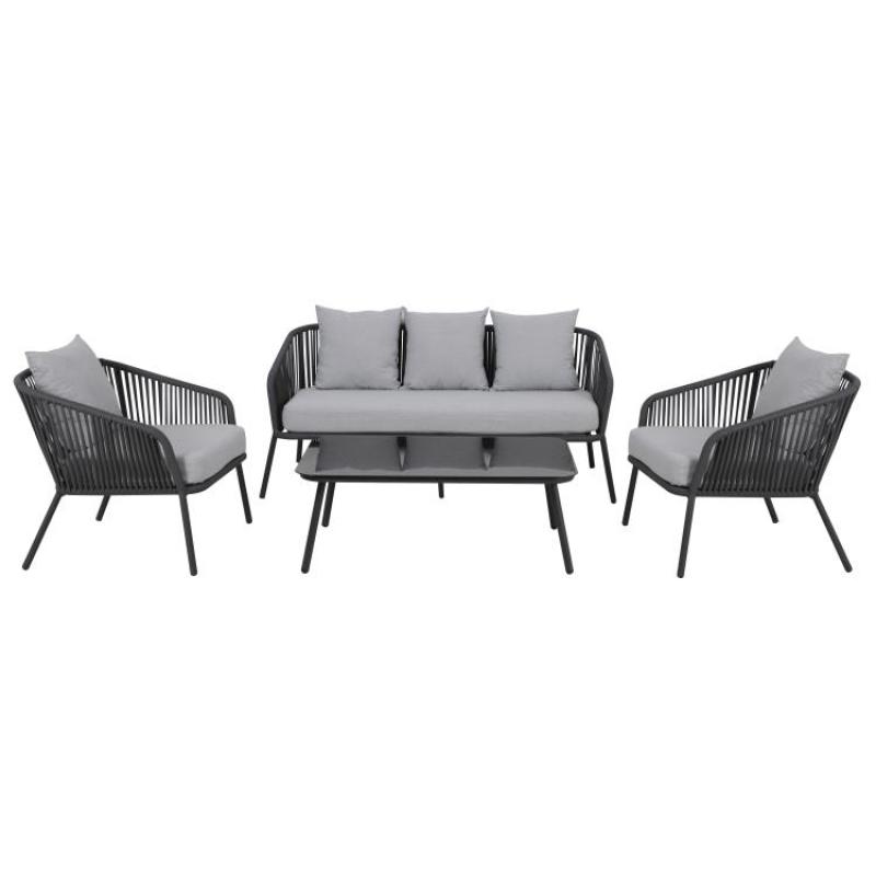 Wicker Sofa Set Rattan Patio Furniture Set of Sofas Best Seller Plastic for Sale Modern Style Outdoor Furniture Modern Stye FOB