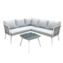 New design modern garden sets for patio sofa patio furniture powder coating aluminum sofa