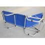 YOHO Hot sale Outdoor Leisure Stackable sunbed Folding Metal Aluminium Sun Loungers For Swimming Pool