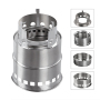 Wood Burning Stove Portable Camping Stove For Outdoor Use Backpacking Camp Stove