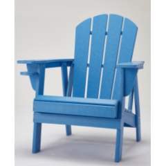 Yoho Plastic Wood Garden Chair Outdoor Lounger environmental recycled Waterproof Adirondack Chair