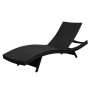 YOHO Hot Sale Reclining Poolside Beach Chaise Lounger  Patio Sun Lounger with 5 Position Adjustable Cushioned