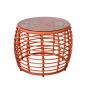 Outdoor Leisure Furniture Rattan Bistro Set for Patio Garden Coffee Table Chairs Bistro Set
