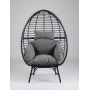 Nordic luxury Chair Wricker rattan egg Shaped Personality Eggshell Sofa Leisure Balcony Chair Outdoor Garden Furniture