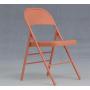 Wholesale hot sale customized bulk order cheap outdoor garden metal chair/colorful folding garden chair