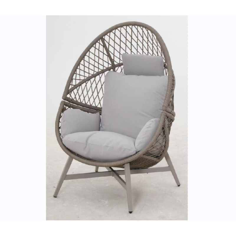 Yoho European contemporary Hot sale leisure chair Garden Patio bedroom balcony High Quality Egg chairs for teenager with stand