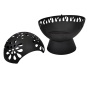 Portable fire pit outdoor round shape metal fire pit for camping with factory price