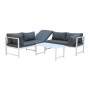 outdoor aluminum furniture royal furniture sofa set and table set garden dining