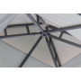 10x12ft aluminum frame party gazebo with mesh and curtain iron gazebo frame