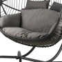 Yoho Hot Sale High Quality hanging patio swing chair outdoor Garden Swing chair kids hanging egg chair with stand