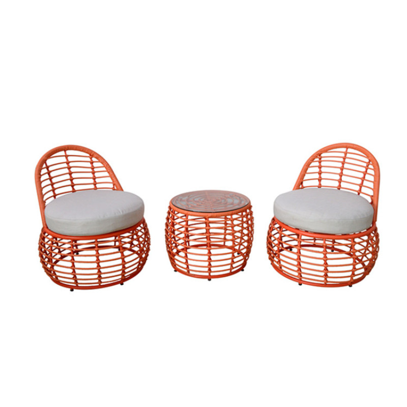 Outdoor Leisure Furniture Patio Sets Bistro Set Balcony Garden Chair Rattan Wicker Chair And Table