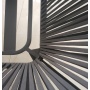 Yoho In Stock Aluminum KD Modern Outdoor Rope aluminum Furniture 4pc Conversation Set with Cushion