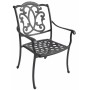 Outdoor All-Weather Hot Sale Beautiful Cast Aluminium Patio Garden Furniture Dining Chair